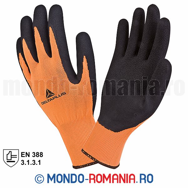 Echipament protectie - Manusi de protectie din tricot fluorescent